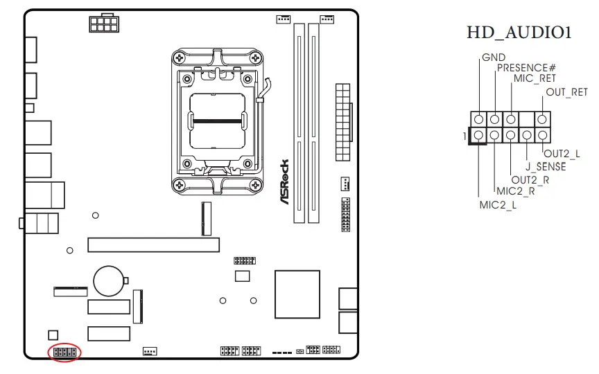 ASRock A620M HDV M 2 Motherboard - Cooler24