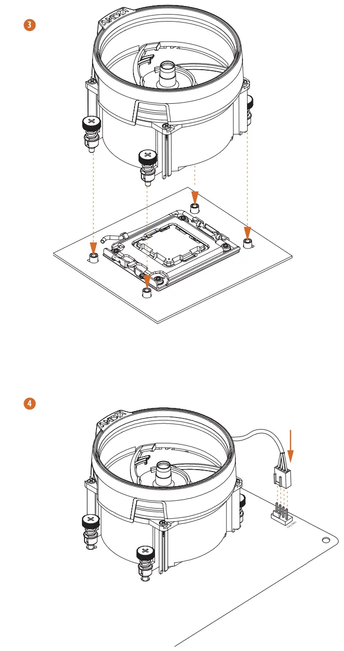 ASRock A620M HDV M 2 Motherboard - Cooler3