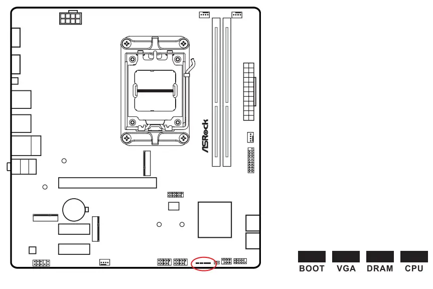ASRock A620M HDV M 2 Motherboard - Cooler31