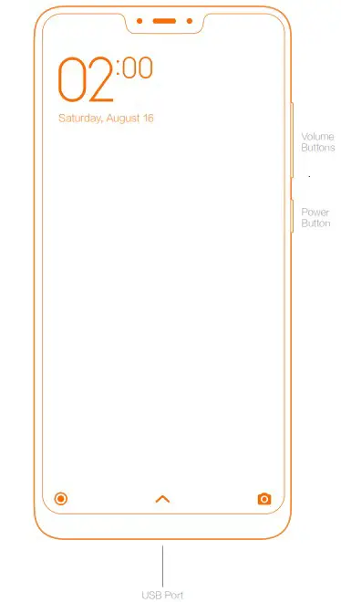 xiaomi Mi A2 Lite Smartphone - cover