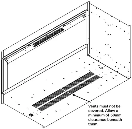 evonic fires OCTANE DS E llusion Fireplace - INSTALLATION 1