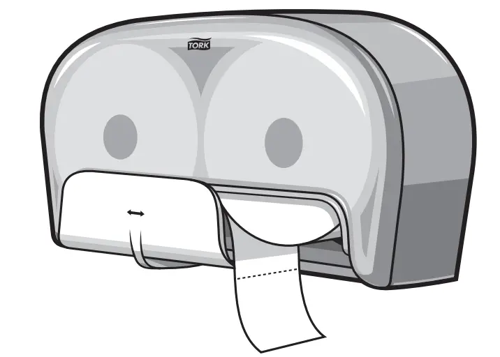 TORK T10 Side-By-Side Dispenser