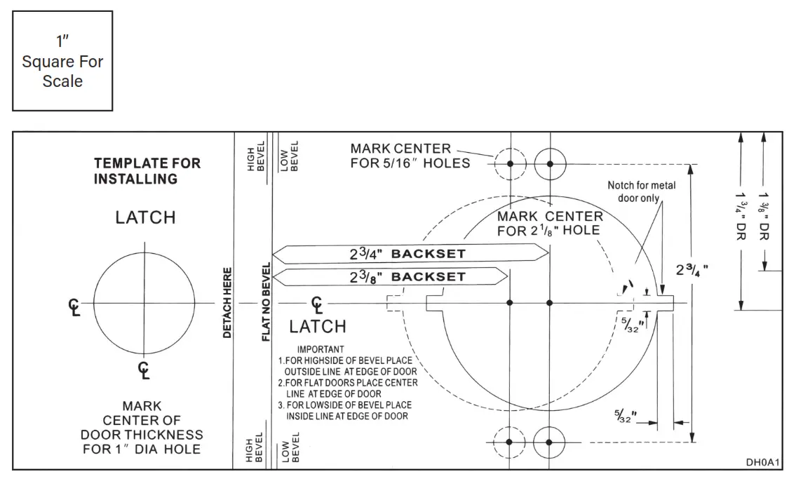 Tell Manufacturing LC1200 Series Locks - chasssis