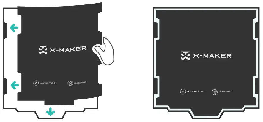 X MAKER IME3D2011 Smart 3D Printer - Base Plate
