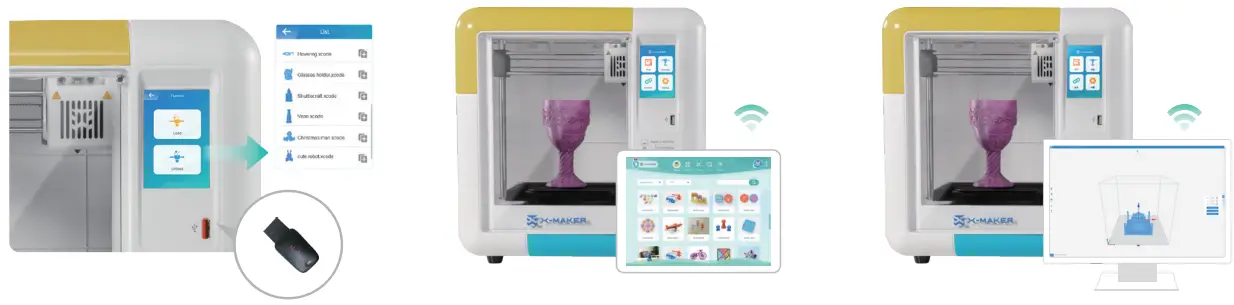 X MAKER IME3D2011 Smart 3D Printer - Model printing