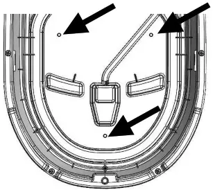 Tiny 1270 Toilet 1270 with Internal Urine Tank - Floor