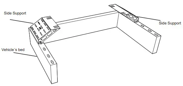 AFXMotorsports ACC122-D Universal Overbed Cargo Rack - fig 13
