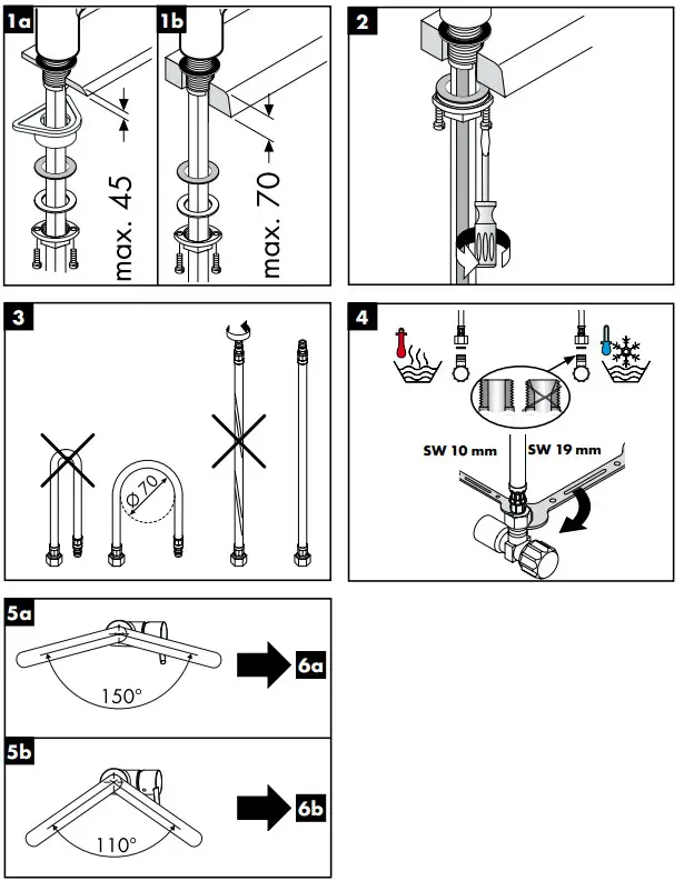 hansgrohe TALIS S2 VARIARC Lever Sink Faucet - fig 1