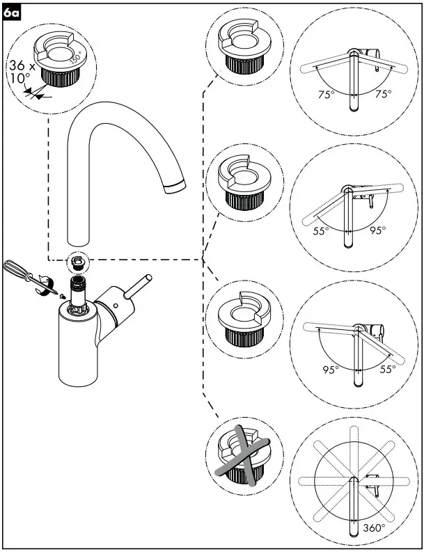 hansgrohe TALIS S2 VARIARC Lever Sink Faucet - fig 2