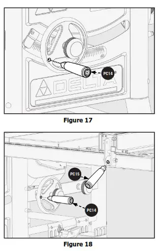 DELTA 36 725 T2 Contractor Table Saw  - HARDWARE packaged