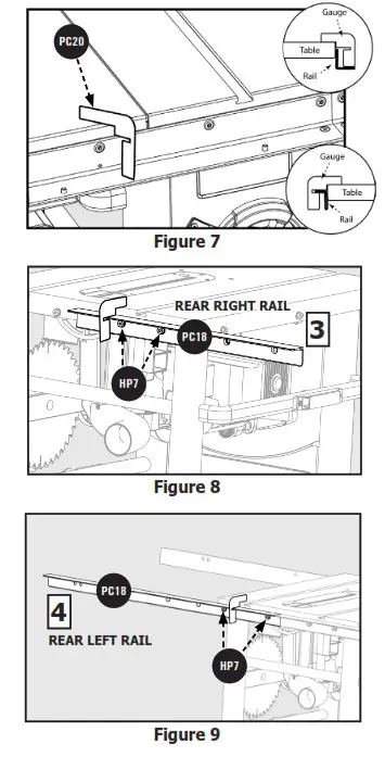 DELTA 36 725 T2 Contractor Table Saw  - fig+