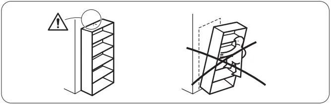 IKEA 40x30x202 BILLY Bookcase White A1