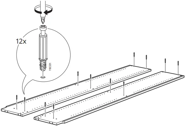 IKEA 40x30x202 BILLY Bookcase White B2