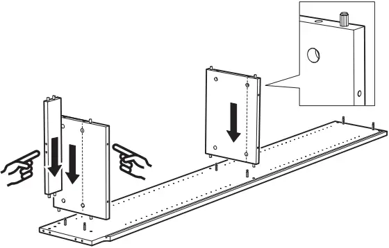IKEA 40x30x202 BILLY Bookcase White B3