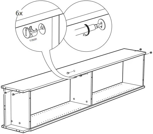 IKEA 40x30x202 BILLY Bookcase White B7