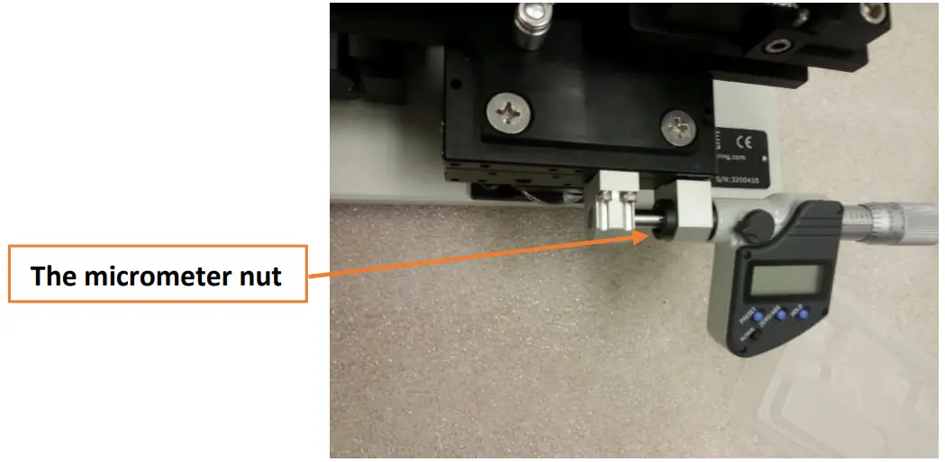 DOMAILLE ENGINEERING DE3200 Series Video Microscopes - Micrometer