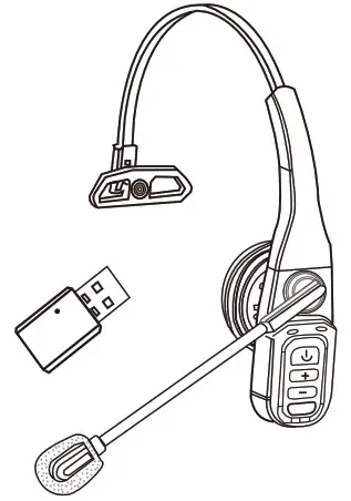 CONAMBO JBT900 Wireless Headset for Better Communication - cover