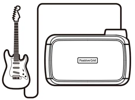 Positive Grid Spark GO 2A348SPARKGO Guitar Speaker Amplifier - Guitar Amp 1