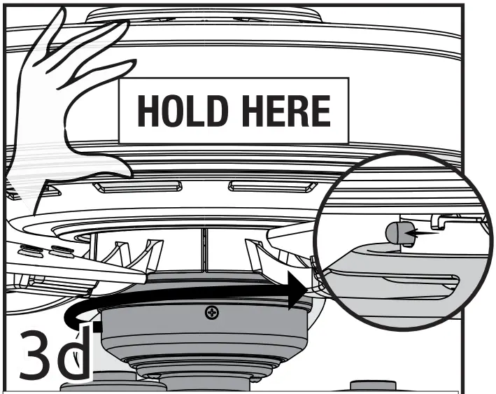 Hunter 52431 4 Lights Ceiling Fan - Complete 4