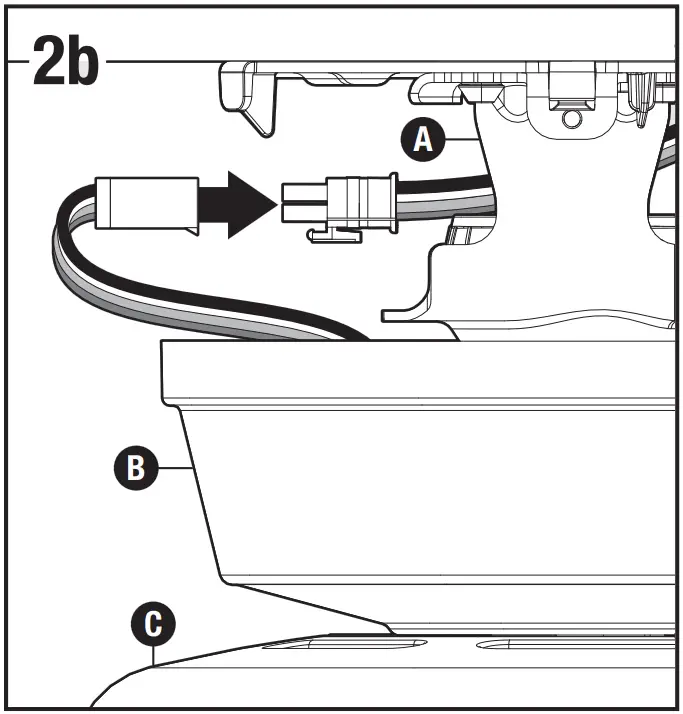 Hunter 52431 4 Lights Ceiling Fan - Connect 2