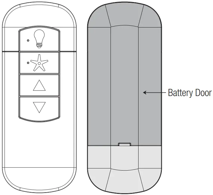 Hunter 52431 4 Lights Ceiling Fan - Remote