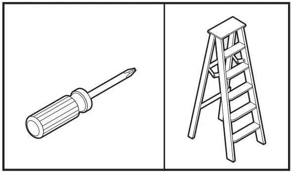 Hunter 52431 4 Lights Ceiling Fan - Tools 1