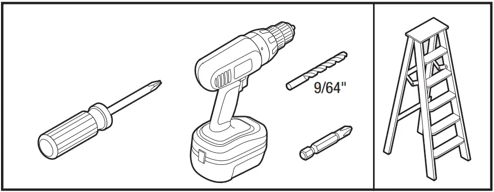 Hunter 52431 4 Lights Ceiling Fan - Tools 2