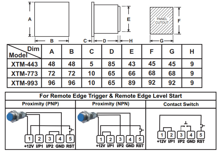 i-therm XTM-443 Digital Preset Timer - icson 1