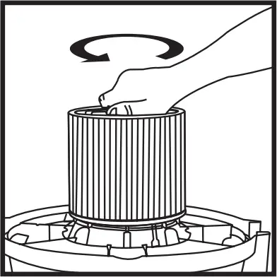 shop-vac EAL - FILTER INSTALLATION AND CLEANING 4