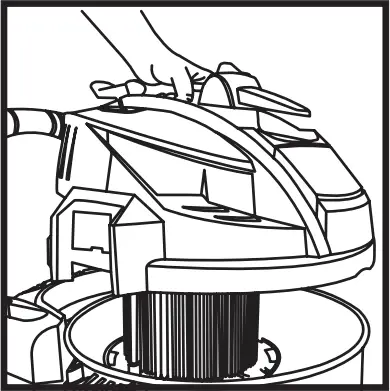 shop-vac EAL - UNPACKING WITH FOLD DOWN HANDLE 4