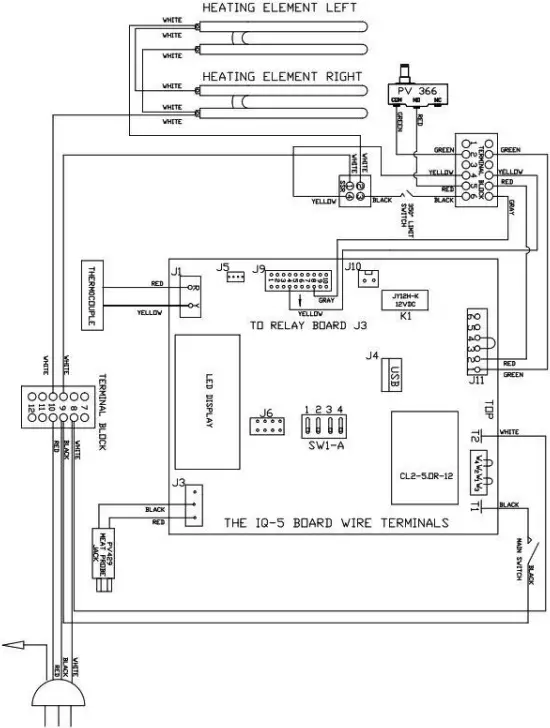 COOKSHACK SM160 - Wiring Diagram 3