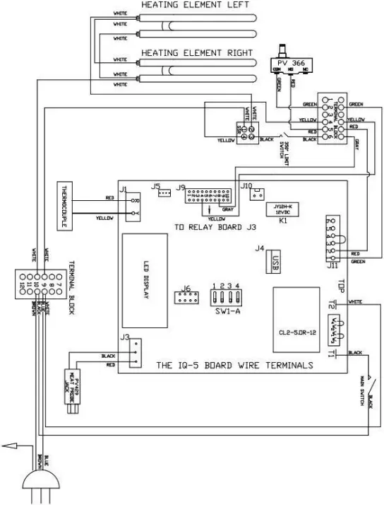 COOKSHACK SM160 - Wiring Diagram 4