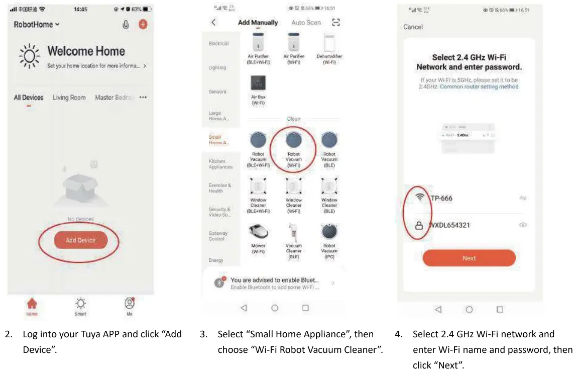 denver RVC-110 Robot Vacuum Cleaner - ap