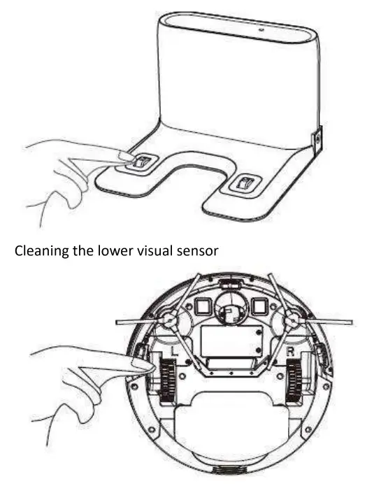 denver RVC-110 Robot Vacuum Cleaner - cleaning 1