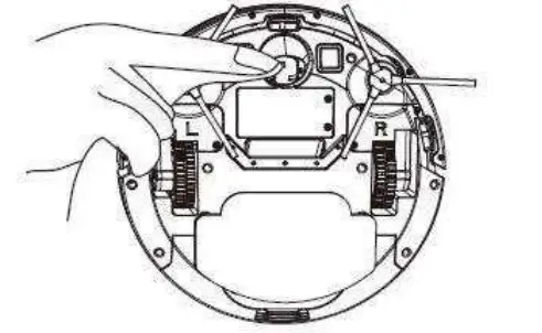 denver RVC-110 Robot Vacuum Cleaner - cleaning 2