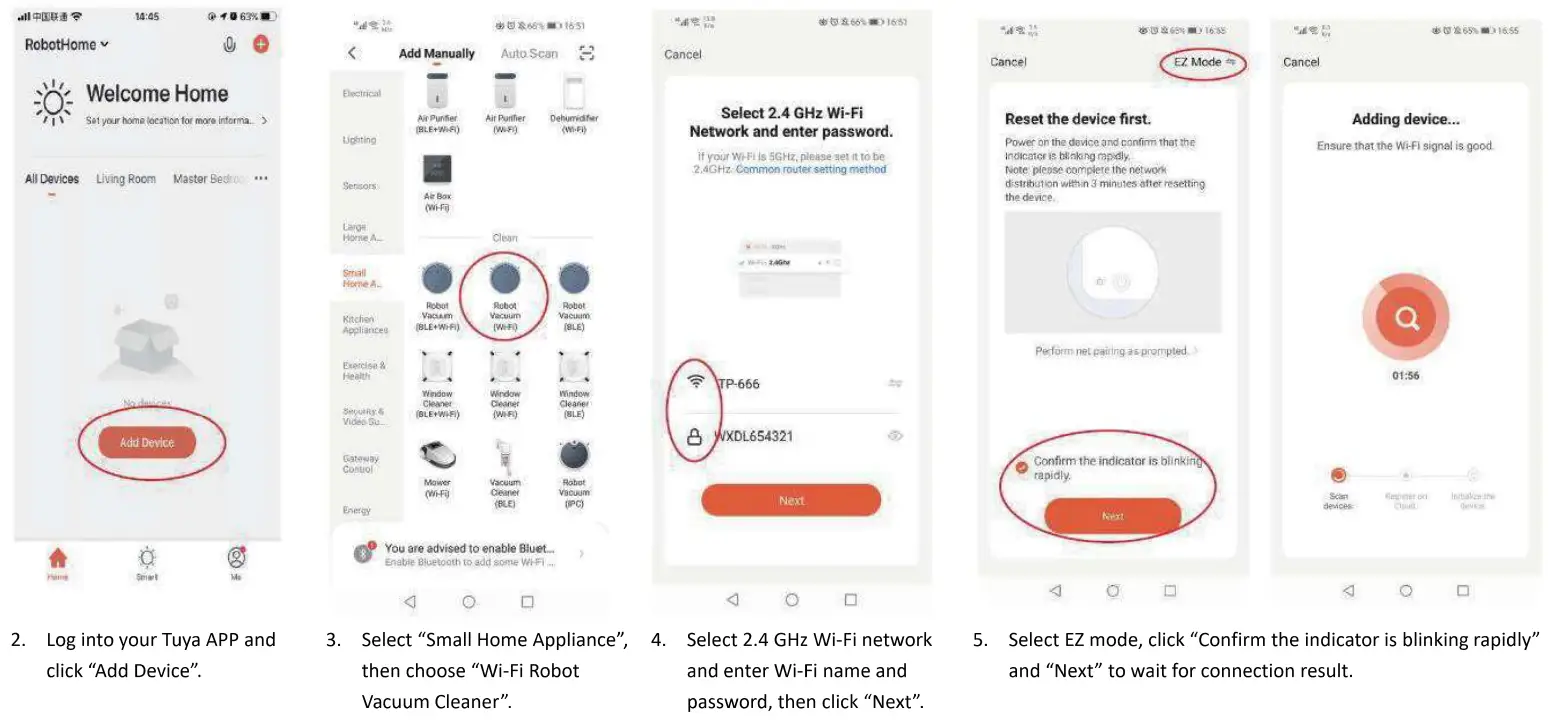 denver RVC-110 Robot Vacuum Cleaner - ez