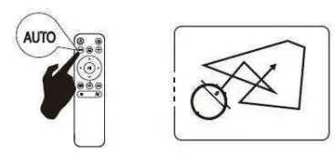 denver RVC-110 Robot Vacuum Cleaner - modes 1