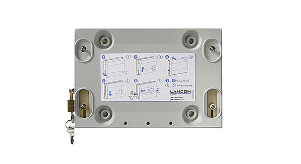 Lancom Lx-6500 Wall Mount Instruction Manual