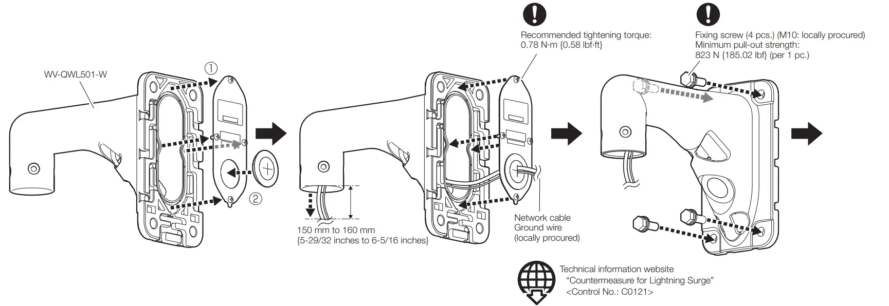 Panasonic WV-S65340-Z4K Network Camera - step 2