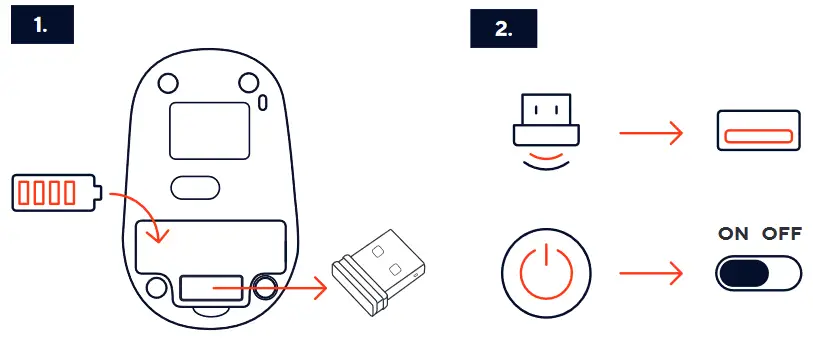 Trust 24658 Wireless Mouse - FIGURE