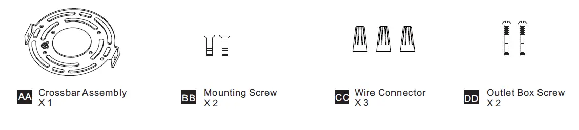QUOIZEL QFL5587BN and QFL5587MBK Light Flush Mount-fig-3