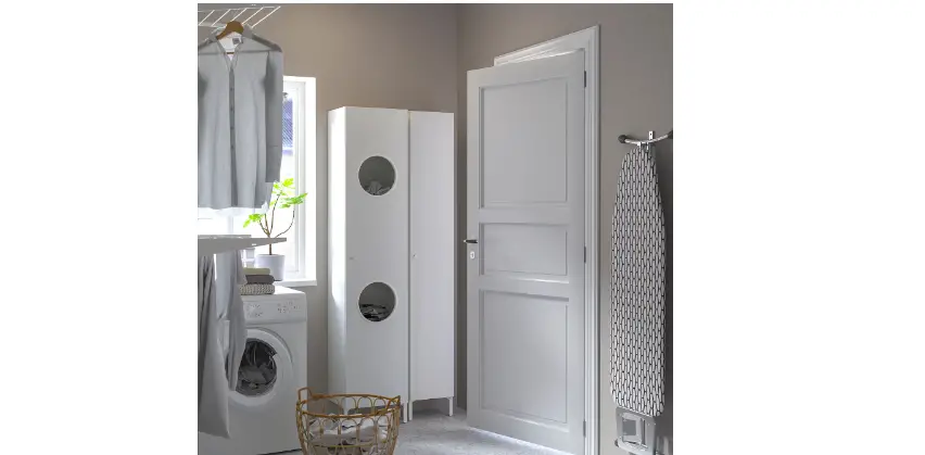 Ikea 404.964.71 Nysjön Laundry Cabinet Instructions