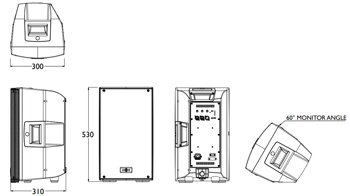 HH Electronics HPT-110 Active Loudspeakers - fig 14