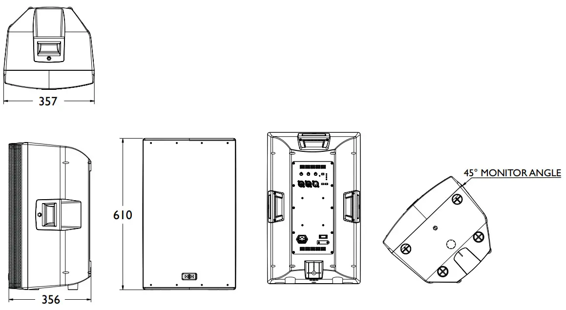 HH Electronics HPT-110 Active Loudspeakers - fig 15