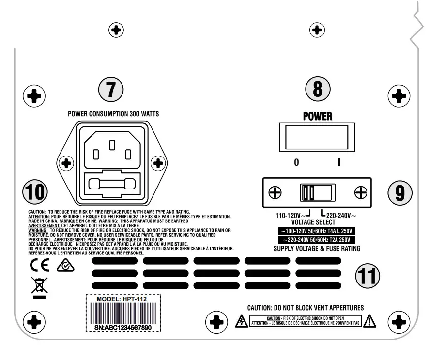 HH Electronics HPT-110 Active Loudspeakers - fig 4