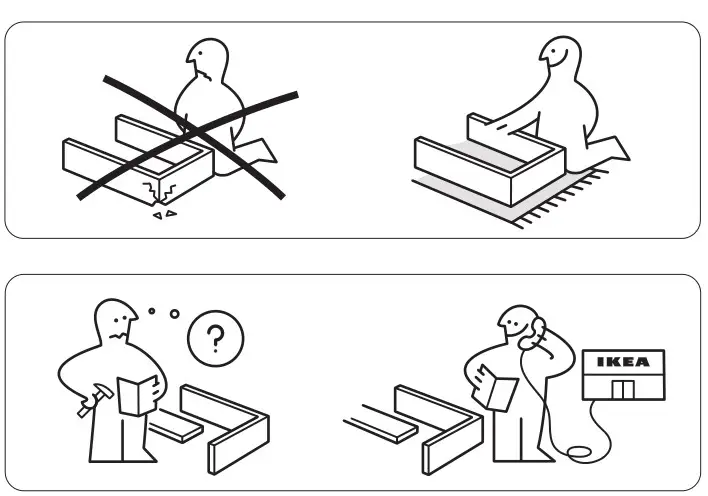 IKEA 804.588.20 IDANÄS Cabinet with bi-fold Doors - Call For Help 2
