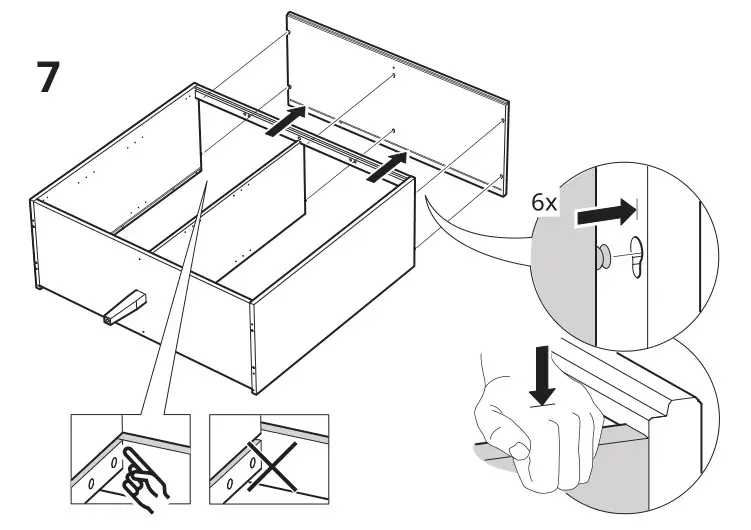 IKEA 804.588.20 IDANÄS Cabinet with bi-fold Doors - Installation 7