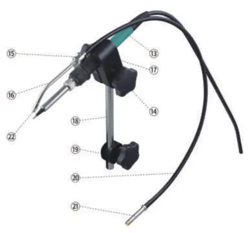 Pro sKit SS 955 Automatic Solder Feeder Soldering Station - fig4