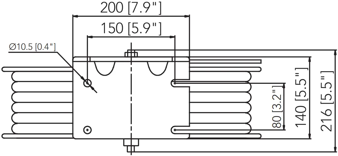 Dimension Series Single Pedestal Metal Hose Reels
