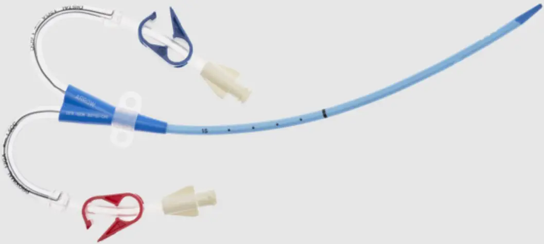 ARROW Two Lumen Hemodialysis Catheterization for High Volume Infusions